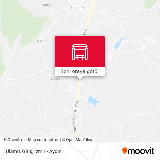 Ulamış Giriş harita