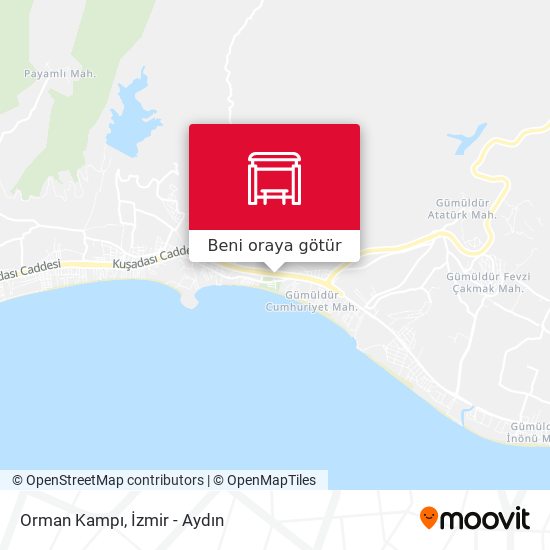 Orman Kampı harita