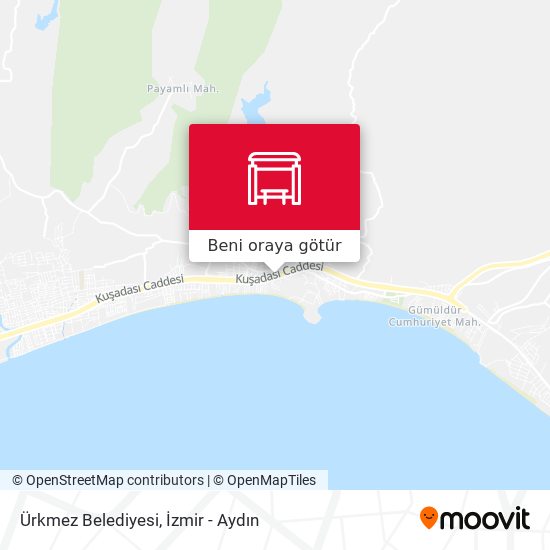 Ürkmez Belediyesi harita