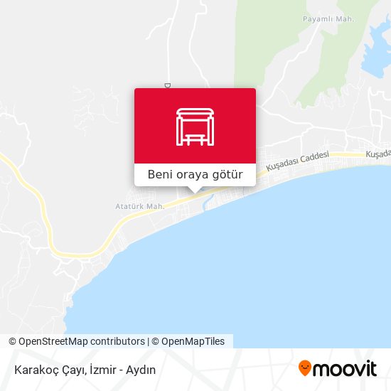 Karakoç Çayı harita