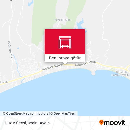 Huzur Sitesi harita