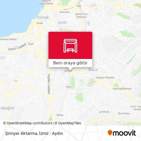Şirinyer Aktarma harita