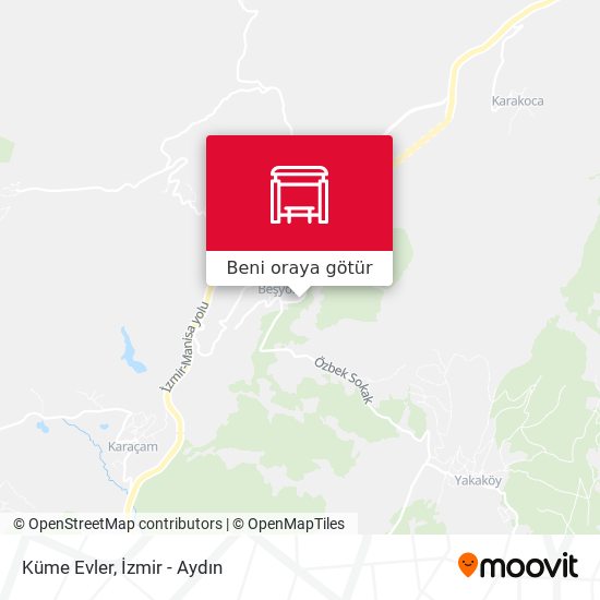 Küme Evler harita