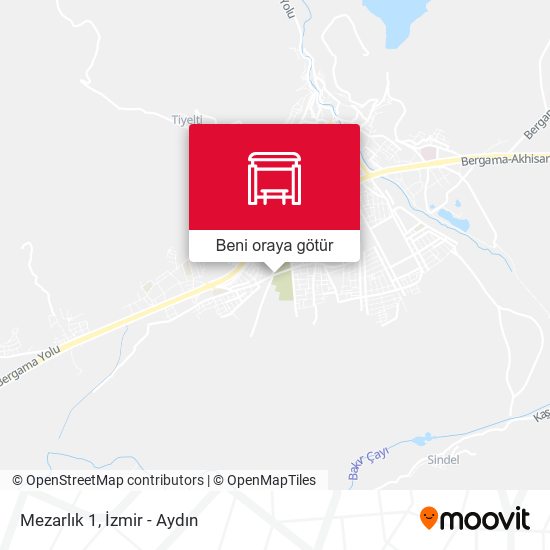 Mezarlık 1 harita