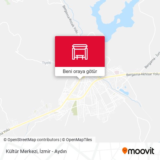 Kültür Merkezi harita