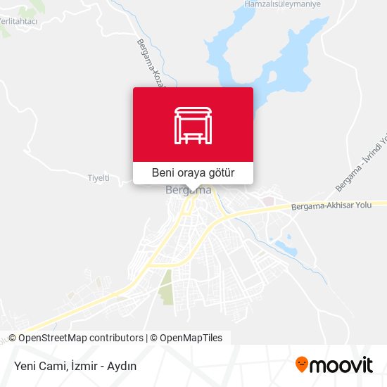 Yeni Cami harita