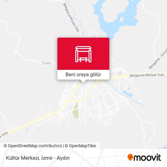 Kültür Merkezi harita