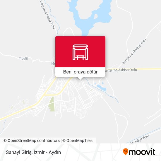 Sanayi Giriş harita