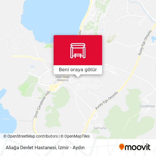 Aliağa Devlet Hastanesi harita