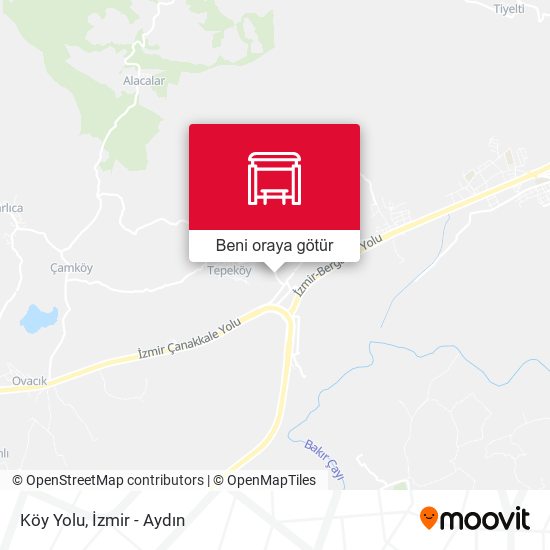 Köy Yolu harita