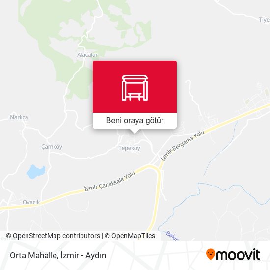 Orta Mahalle harita