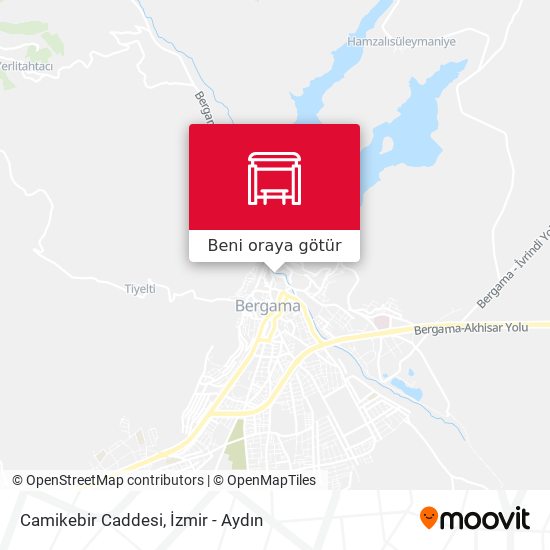 Camikebir Caddesi harita