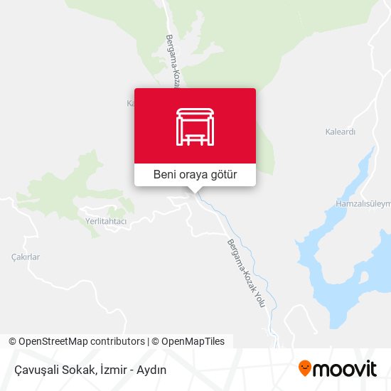 Çavuşali Sokak harita