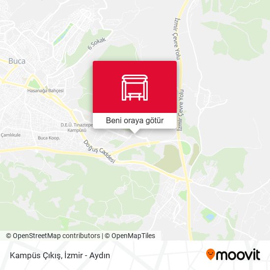 Kampüs Çıkış harita