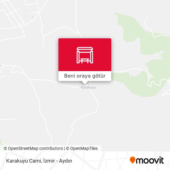 Karakuyu Cami harita