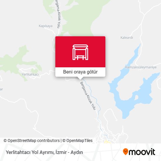 Yerlitahtacı Yol Ayrımı harita