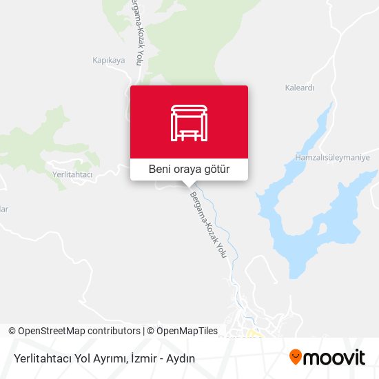 Yerlitahtacı Yol Ayrımı harita