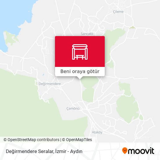 Değirmendere Seralar harita