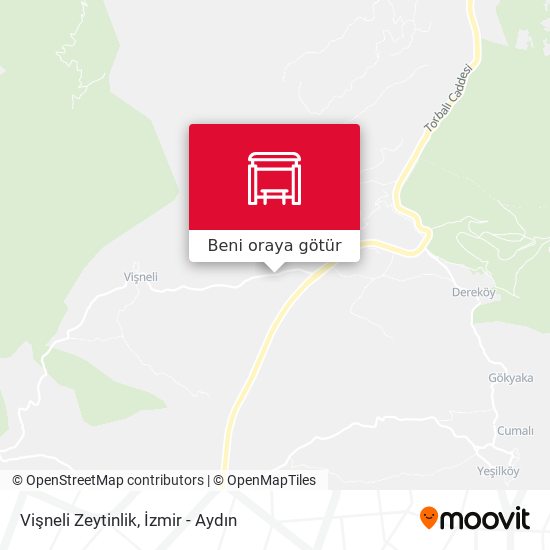 Vişneli Zeytinlik harita