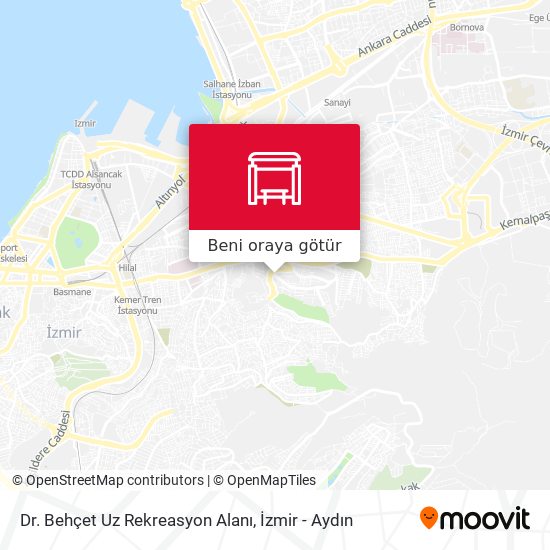 Dr. Behçet Uz Rekreasyon Alanı harita