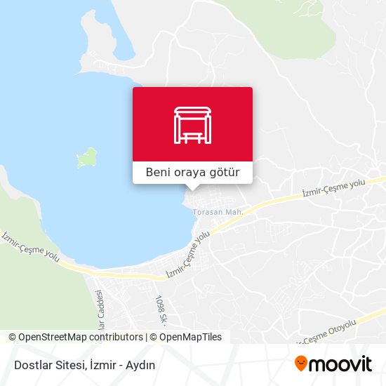 Dostlar Sitesi harita