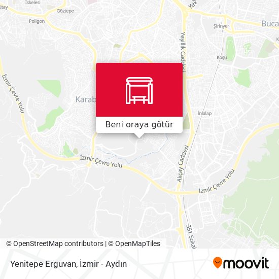 Yenitepe Erguvan harita