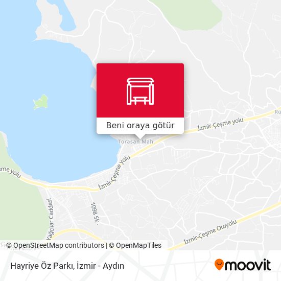 Hayriye Öz Parkı harita