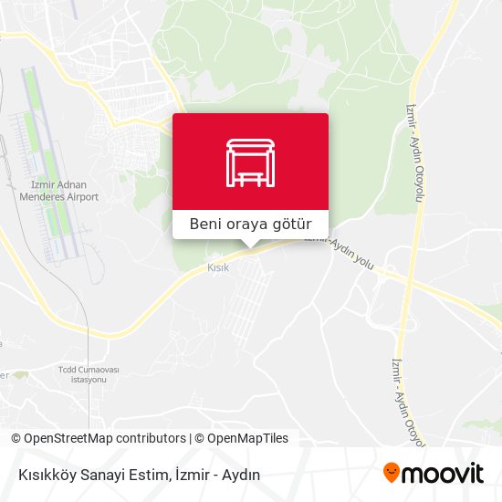 Kısıkköy Sanayi Estim harita