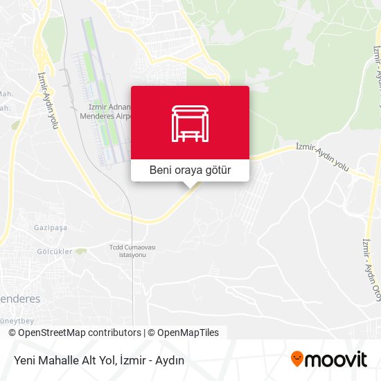 Yeni Mahalle Alt Yol harita