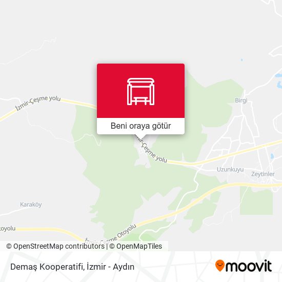 Demaş Kooperatifi harita