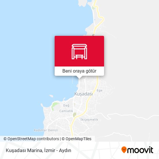 Kuşadası Marina harita