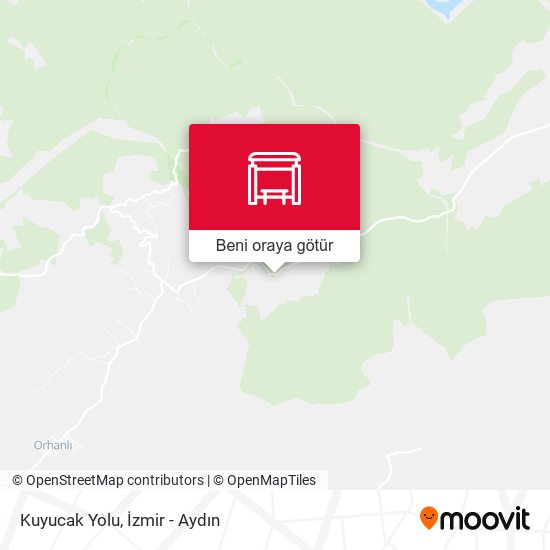 Kuyucak Yolu harita