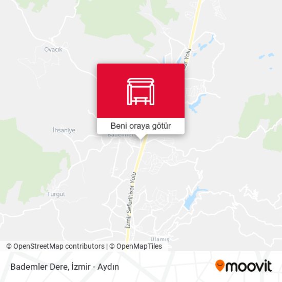 Bademler Dere harita