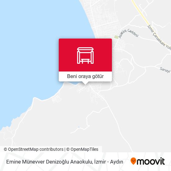 Emine Münevver Denizoğlu Anaokulu harita