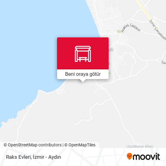 Raks Evleri harita