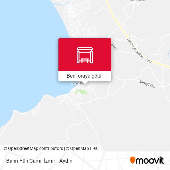 Bahri Yün Cami harita