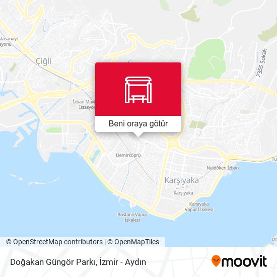 Doğakan Güngör Parkı harita