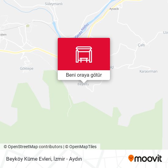 Beyköy Küme Evleri harita