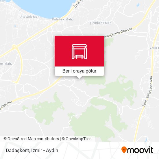 Dadaşkent harita