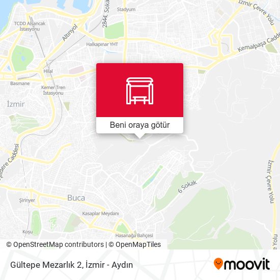 Gültepe Mezarlık 2 harita