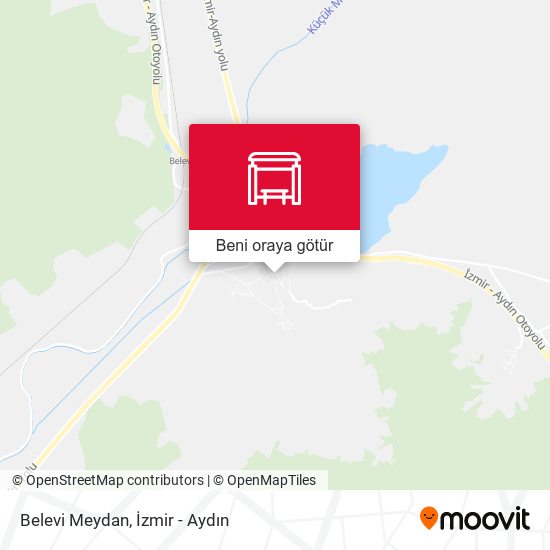 Belevi Meydan harita