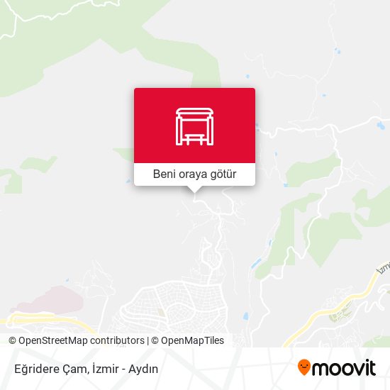 Eğridere Çam harita