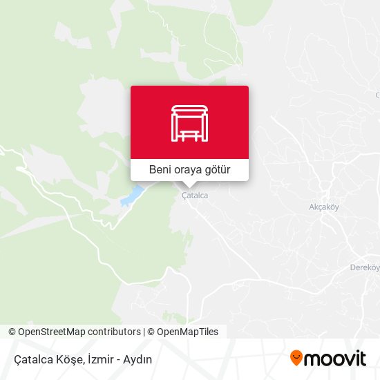 Çatalca Köşe harita