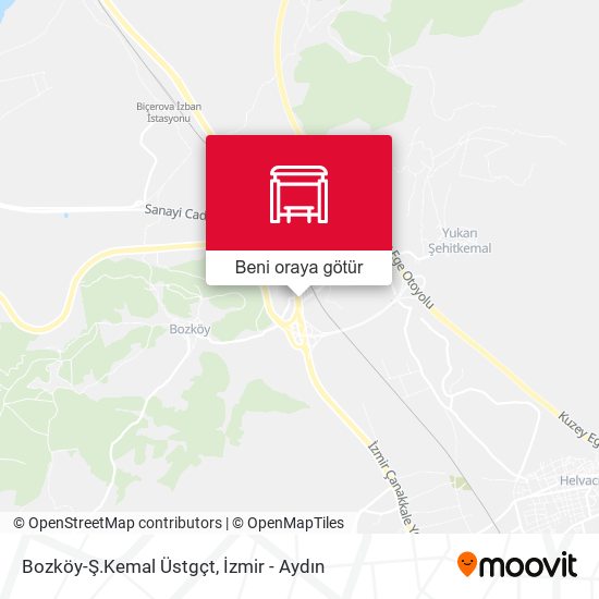 Bozköy-Ş.Kemal Üstgçt harita
