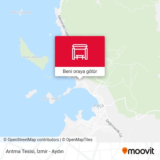 Arıtma Tesisi harita