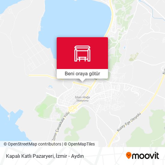 Kapalı Katlı Pazaryeri harita