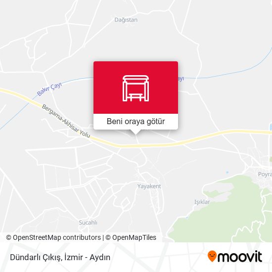 Dündarlı Çıkış harita