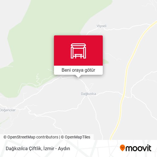 Dağkızılca Çiftlik harita