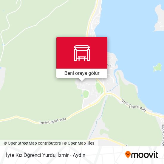İyte Kız Öğrenci Yurdu harita