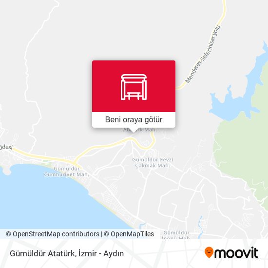 Gümüldür Atatürk harita
